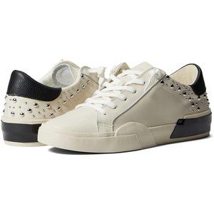 Dolce Vita Zina Studded Detail Lace-Up Leather Sneakers